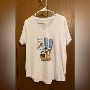 Cute v-neck t-shirt
